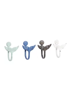 Coupon 🥰 Coastal Metal Wall Hook - Set of 4 by Monroe Lane 😀
