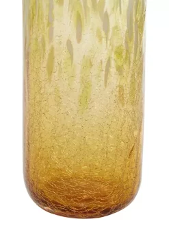 Outlet 😉 Contemporary Glass Vase - Set of 2 by Monroe Lane 🥰 -Monroe Lane Sales Belk 24097