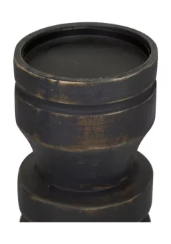 Top 10 ⌛ Traditional Wood Candle Holder - Set of 3 by Monroe Lane 🎁 -Monroe Lane Sales Belk 24127