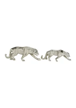 Best reviews of ✨ Set of 2 Aluminum Contemporary Leopard Sculptures by Monroe Lane ⭐ 13 Best reviews of ✨ Set of 2 Aluminum Contemporary Leopard Sculptures by Monroe Lane ⭐ -Monroe Lane Sales Belk 24149