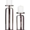 Deals 🔔 Modern Aluminum Candle Holder - Set of 2 by Monroe Lane ❤️