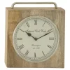 Top 10 👍 Farmhouse Mango Wood Clock by Monroe Lane ❤️