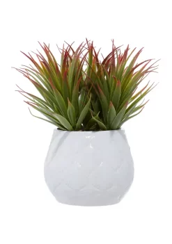 Promo 👏 Contemporary Faux Foliage Artificial Plant by Monroe Lane ✨ -Monroe Lane Sales Belk 24224