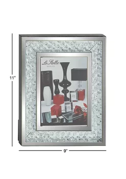 Best reviews of ❤️ Glam Glass Photo Frame by Monroe Lane 🛒 -Monroe Lane Sales Belk 24237