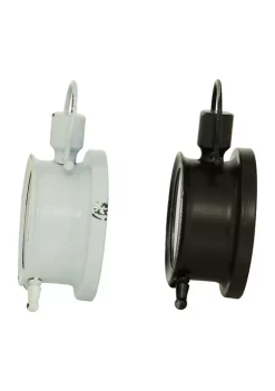 Brand new 🔥 Country Cottage Metal Clock - Set of 2 by Monroe Lane 🔥 -Monroe Lane Sales Belk 24290