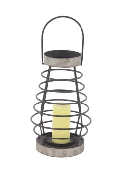 Deals 👍 Iron Farmhouse Lantern by Monroe Lane 🎁 -Monroe Lane Sales Belk 24296