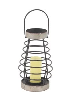 Deals 👍 Iron Farmhouse Lantern by Monroe Lane 🎁 -Monroe Lane Sales Belk 24297