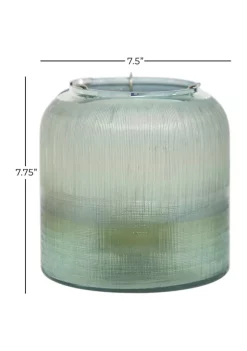 Budget 🌟 Contemporary Glass Candle Holder by Monroe Lane 😀 -Monroe Lane Sales Belk 24320