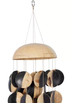 Best Pirce 😀 Coastal Capiz Shell Windchime by Monroe Lane 😀 -Monroe Lane Sales Belk 24346