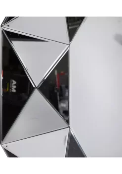 Top 10 ❤️ Glam Wood Wall Mirror by Monroe Lane 😀 -Monroe Lane Sales Belk 24378