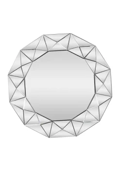 Top 10 ❤️ Glam Wood Wall Mirror by Monroe Lane 😀 -Monroe Lane Sales Belk 24382