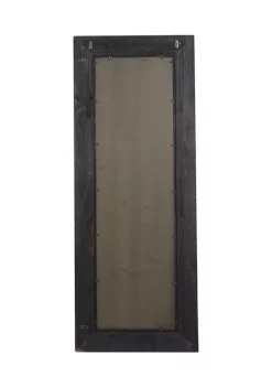 Hot Sale 🤩 Rustic Wood Wall Mirror by Monroe Lane 😍 -Monroe Lane Sales Belk 24387