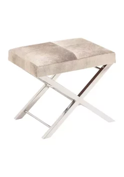 Promo 😀 Contemporary Stainless Steel Stool by Monroe Lane 🧨 -Monroe Lane Sales Belk 24404