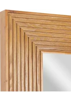 Brand new 🤩 Traditional Wood Wall Mirror by Monroe Lane 🎉 -Monroe Lane Sales Belk 24409