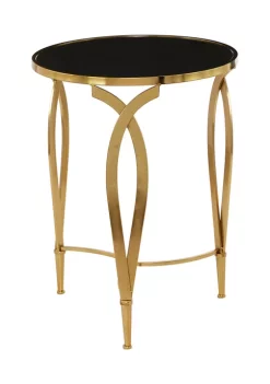 Discount ✨ Contemporary Metal Accent Table by Monroe Lane 💯
