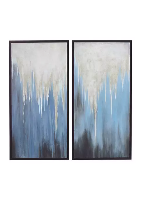 Wholesale ๐ Contemporary Canvas Framed Wall Art - Set of 2 by Monroe Lane ๐ 1 Wholesale ๐ Contemporary Canvas Framed Wall Art - Set of 2 by Monroe Lane ๐