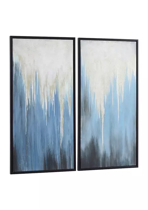 Wholesale ๐ Contemporary Canvas Framed Wall Art - Set of 2 by Monroe Lane ๐ 5 Wholesale ๐ Contemporary Canvas Framed Wall Art - Set of 2 by Monroe Lane ๐ - Image 5