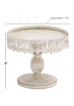 Top 10 😀 Farmhouse Metal Cake Stand by Monroe Lane 🤩 -Monroe Lane Sales Belk 2449