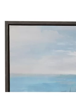 Coupon ✨ Nautical Wood Framed Wall Art by Monroe Lane ✨ -Monroe Lane Sales Belk 24494