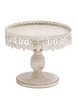 Top 10 😀 Farmhouse Metal Cake Stand by Monroe Lane 🤩 -Monroe Lane Sales Belk 2451