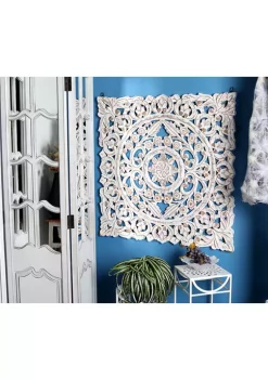 Wholesale ⭐ Traditional Wood Wall Decor by Monroe Lane 👏 -Monroe Lane Sales Belk 24525