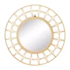 Hot Sale 🎉 Bohemian Bamboo Wall Mirror by Monroe Lane 🛒