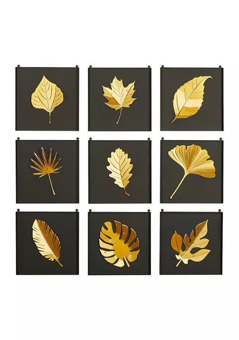 Best deal 🔥 Iron Contemporary Wall Decor - Set of 9 by Monroe Lane ⭐ 1 Best deal 🔥 Iron Contemporary Wall Decor - Set of 9 by Monroe Lane ⭐