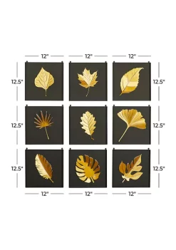 Best deal 🔥 Iron Contemporary Wall Decor - Set of 9 by Monroe Lane ⭐ 13 Best deal 🔥 Iron Contemporary Wall Decor - Set of 9 by Monroe Lane ⭐ -Monroe Lane Sales Belk 24540