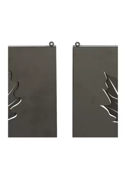 Best deal 🔥 Iron Contemporary Wall Decor - Set of 9 by Monroe Lane ⭐ 14 Best deal 🔥 Iron Contemporary Wall Decor - Set of 9 by Monroe Lane ⭐ -Monroe Lane Sales Belk 24541