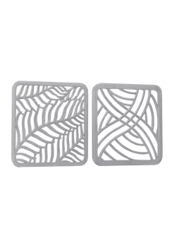 Deals 😉 Eclectic Wood Wall Decor - Set of 2 by Monroe Lane 💯 -Monroe Lane Sales Belk 24553