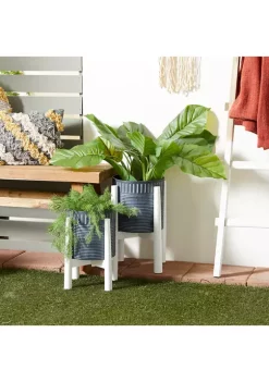 Best reviews of 😍 Modern Metal Planter - Set of 2 by Monroe Lane 🎁 -Monroe Lane Sales Belk 24558