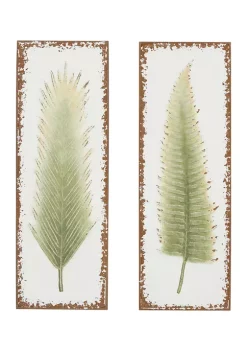 Deals ✨ Contemporary Metal Wall Decor - Set of 2 by Monroe Lane 😀