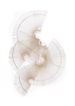 Wholesale ✨ Glam Metal Wall Decor by Monroe Lane 🤩 -Monroe Lane Sales Belk 24571