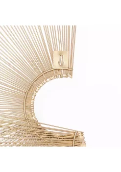 Wholesale ✨ Glam Metal Wall Decor by Monroe Lane 🤩 -Monroe Lane Sales Belk 24572