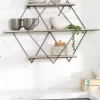 Promo 🛒 Contemporary Wood Wall Shelf by Monroe Lane 🧨