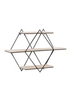 Promo 🛒 Contemporary Wood Wall Shelf by Monroe Lane 🧨 -Monroe Lane Sales Belk 24578