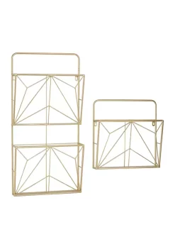 Best reviews of βοΈ Rustic Metal Wall Shelf - Set of 2 by Monroe Lane π₯°