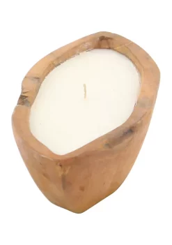 Best Pirce ⭐ Bohemian Teak Wood Candle by Monroe Lane 🌟 -Monroe Lane Sales Belk 2464
