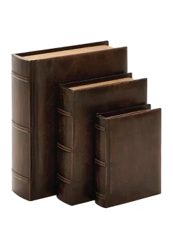 Wholesale ๐งจ Traditional Wood Box - Set of 3 by Monroe Lane ๐