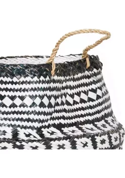 Brand new 🛒 Eclectic Wood Storage Basket - Set of 2 by Monroe Lane 🎁 -Monroe Lane Sales Belk 24683