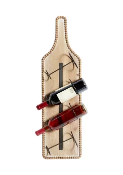 New 🔥 Farmhouse Wood Wall Wine Rack by Monroe Lane 🔥 -Monroe Lane Sales Belk 24729