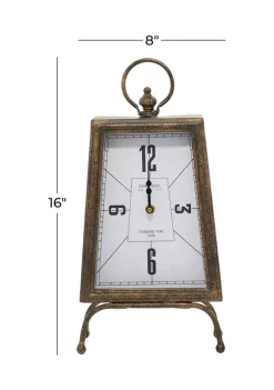 Coupon 🎁 Rustic Metal Clock by Monroe Lane 💯 -Monroe Lane Sales Belk 24740
