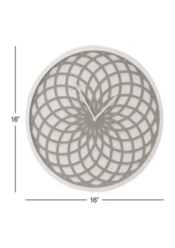 Brand new ⌛ Wood Modern Wall Clock by Monroe Lane 👍 -Monroe Lane Sales Belk 24775