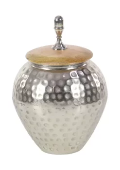 New ⌛ Contemporary Metal Decorative Jars by Monroe Lane 🔔 -Monroe Lane Sales Belk 2478