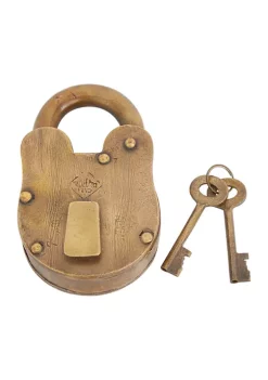 Hot Sale 🤩 Vintage Metal Lock And Key by Monroe Lane ⌛