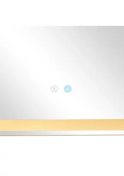 Hot Sale ⭐ Modern Glass Anti Fog Mirror by Monroe Lane ❤️ -Monroe Lane Sales Belk 24839