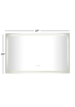 Hot Sale ⭐ Modern Glass Anti Fog Mirror by Monroe Lane ❤️ -Monroe Lane Sales Belk 24840