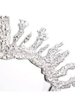 Deals 😍 Contemporary Aluminum Wall Mirror by Monroe Lane 🎁 -Monroe Lane Sales Belk 24852