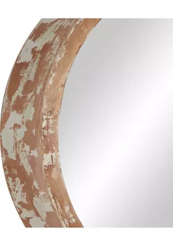 Brand new 🎉 Vintage Wood Wall Mirror by Monroe Lane ✨ -Monroe Lane Sales Belk 24859