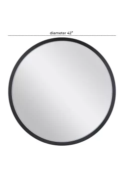 Buy 👏 Contemporary Wood Wall Mirror by Monroe Lane ⌛ -Monroe Lane Sales Belk 24867